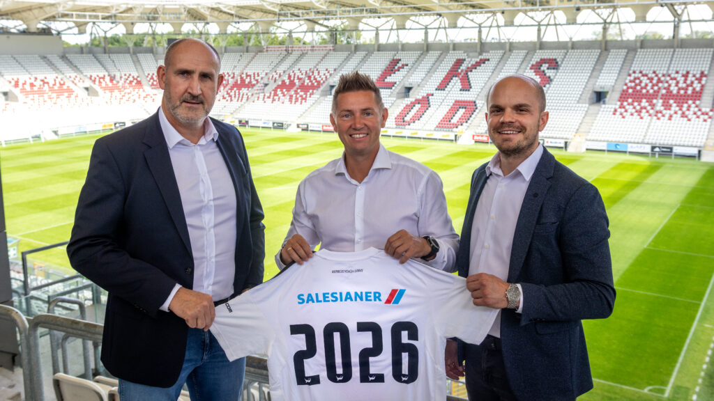 Firma Salesianer partnerem ŁKS