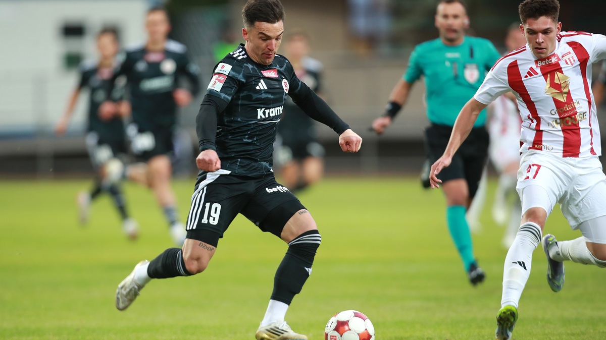 Skrót meczu: Pogoń Grodzisk Maz. – ŁKS 3:0