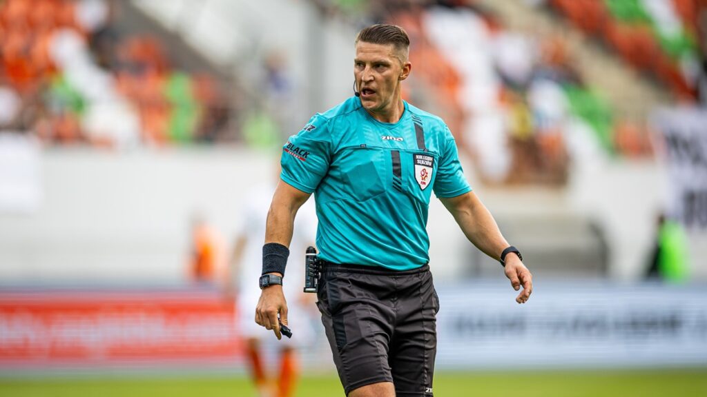 Wojciech Myć sędzią meczu z Wieczystą