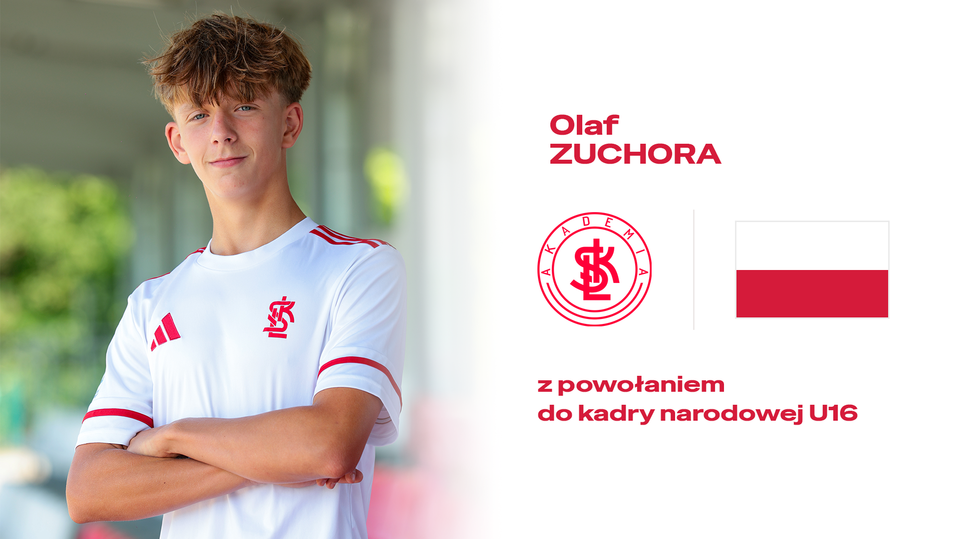 Olaf Zuchora w kadrze U-16