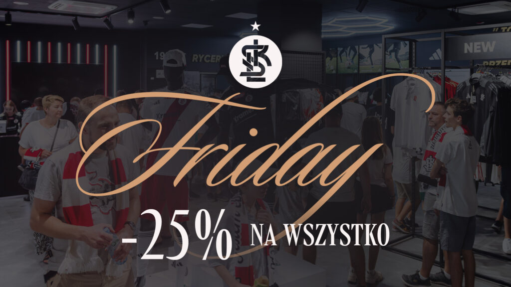 ŁKS Friday | -25% na wszystko w U2 ŁKS Store