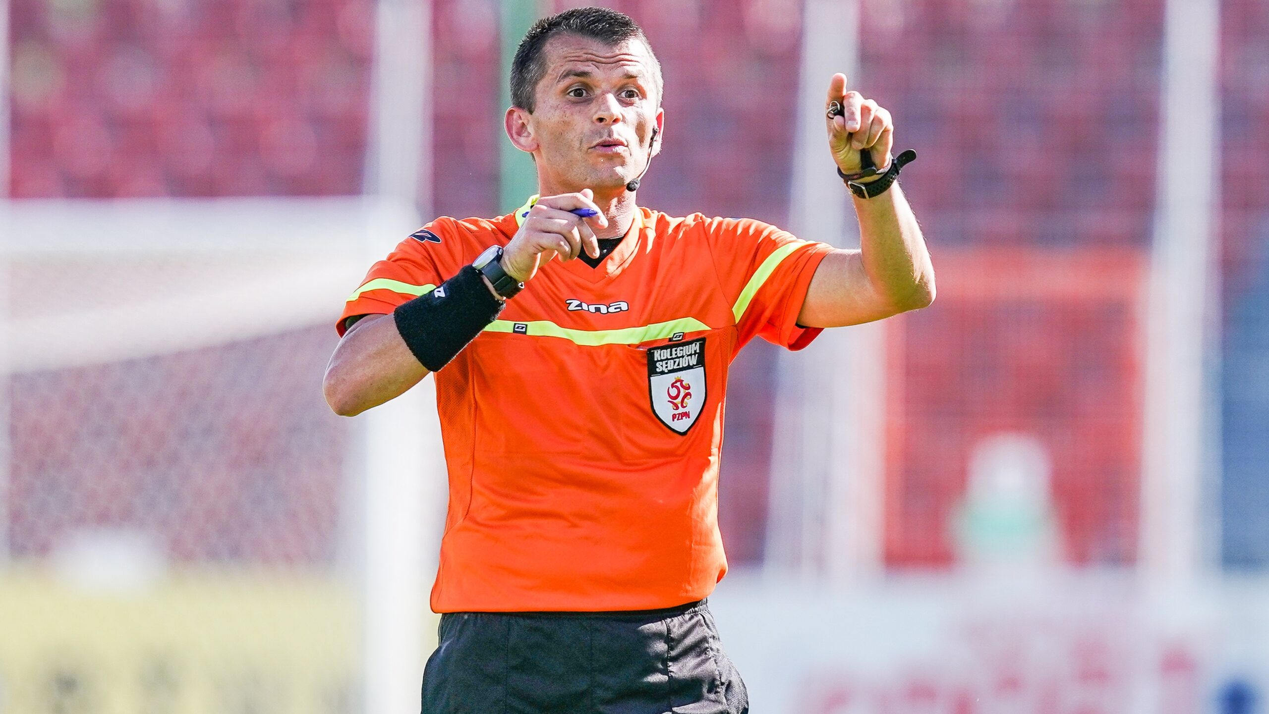 Łukasz Szczech sędzią meczu z Puszczą