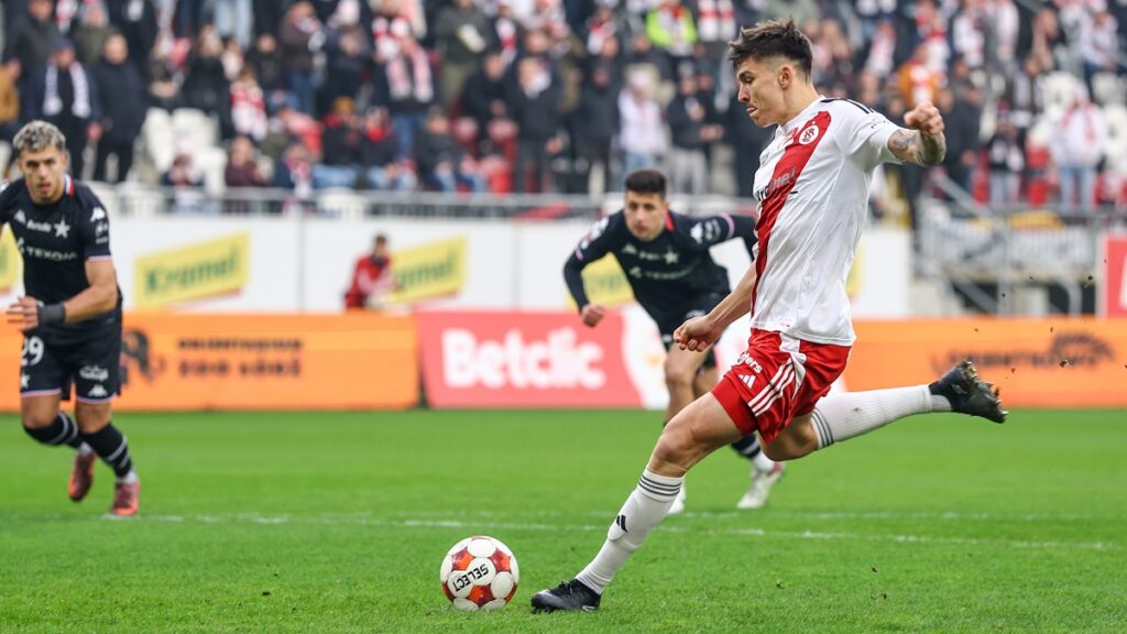 Skrót meczu: ŁKS – Wisła 1:1