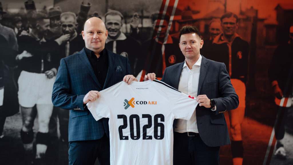 Okładka artykułu - Codari nowym partnerem ŁKS