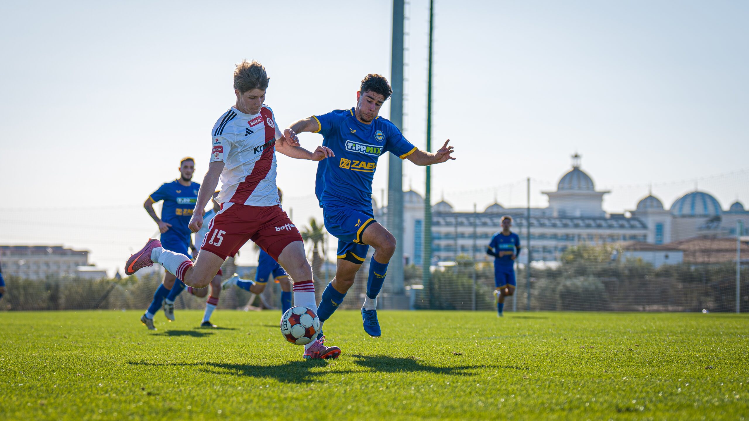 Sparing: ŁKS – Aqvital FC Csákvár 3:0