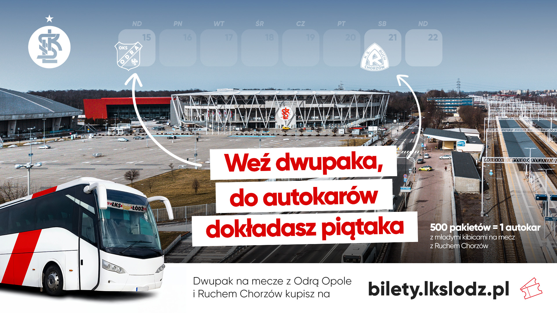 Weź dwupaka, do autokarów dokładasz piątaka