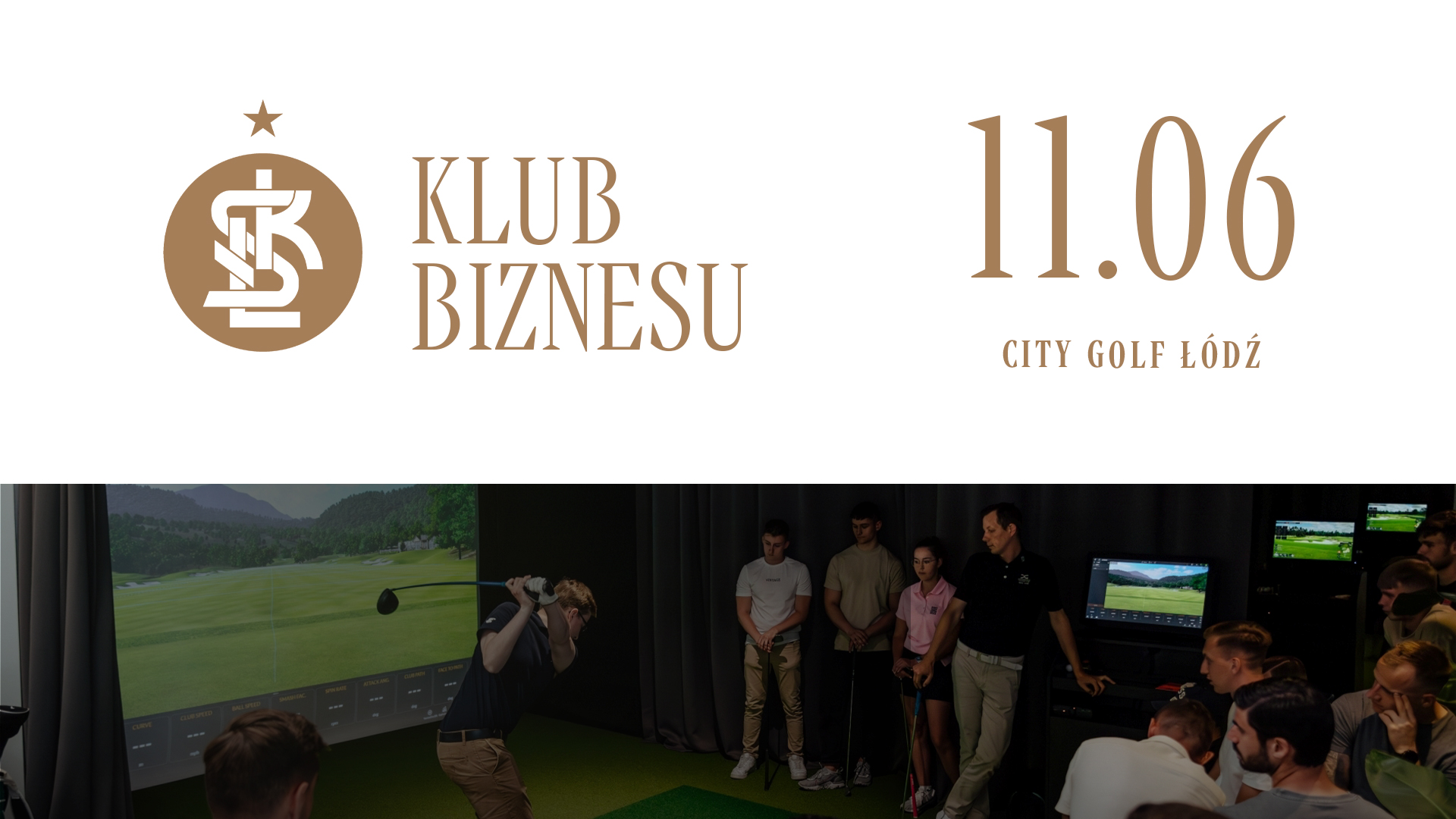 Okładka artykułu - Klub Biznesu ŁKS w Golf City Club
