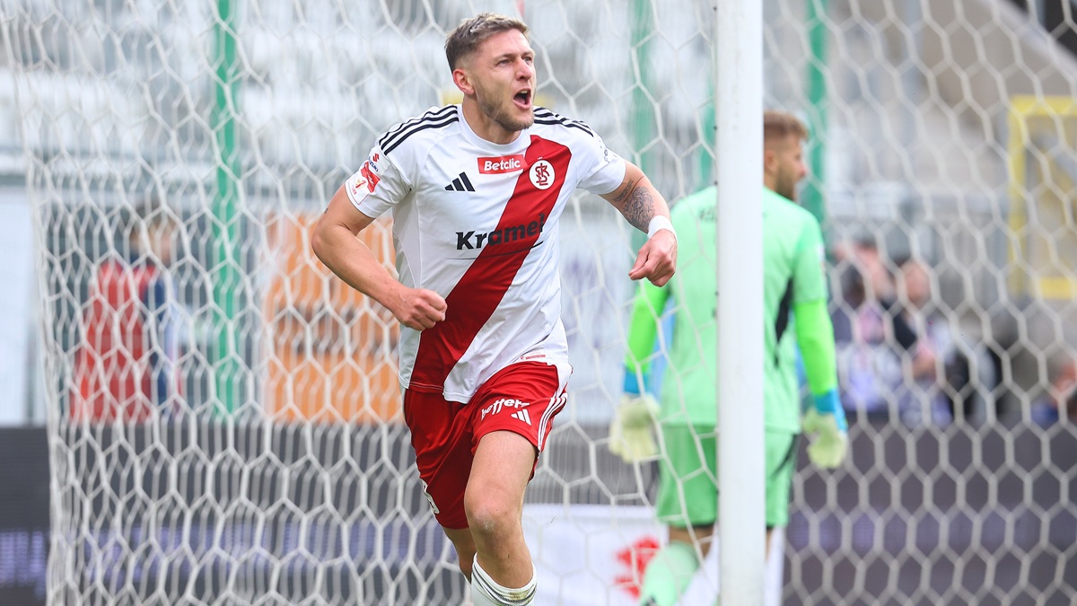 Skrót meczu ŁKS – Pogoń Grodzisk Maz. 3:2
