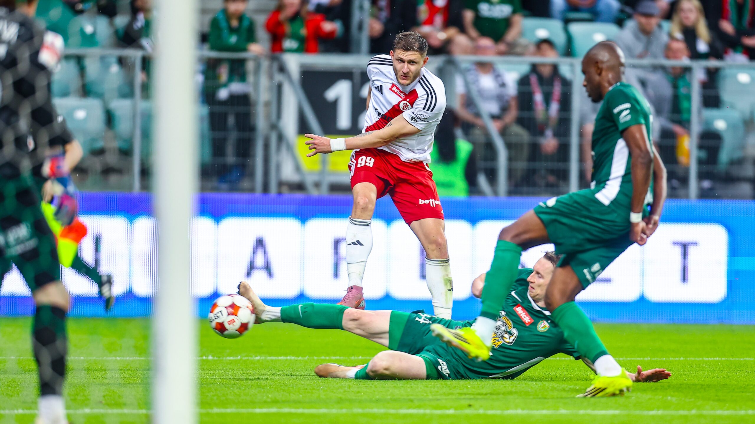 Skrót meczu: Śląsk – ŁKS 2:2