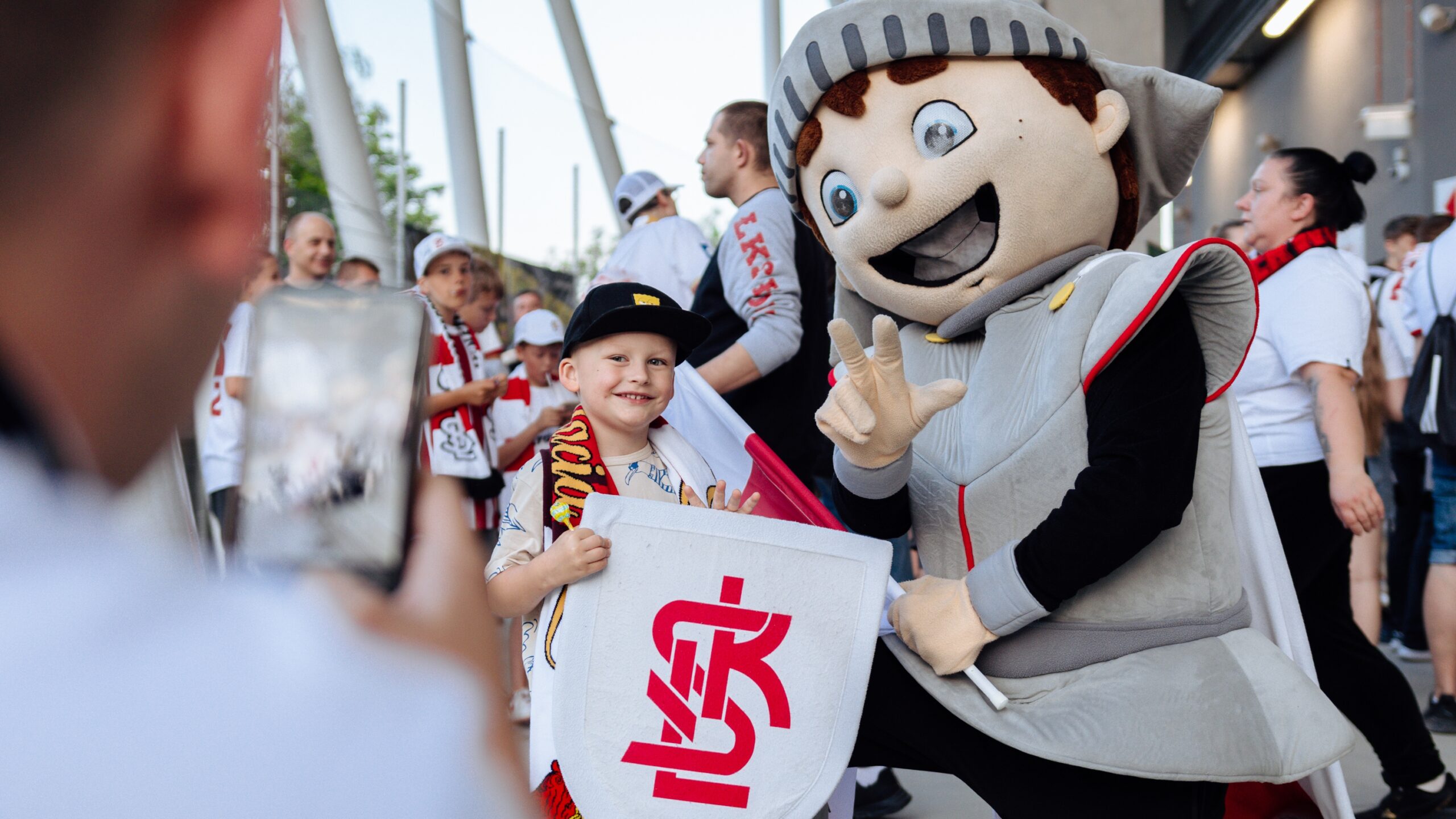 Strefa kibica przed meczem z Górnikiem Łęczna