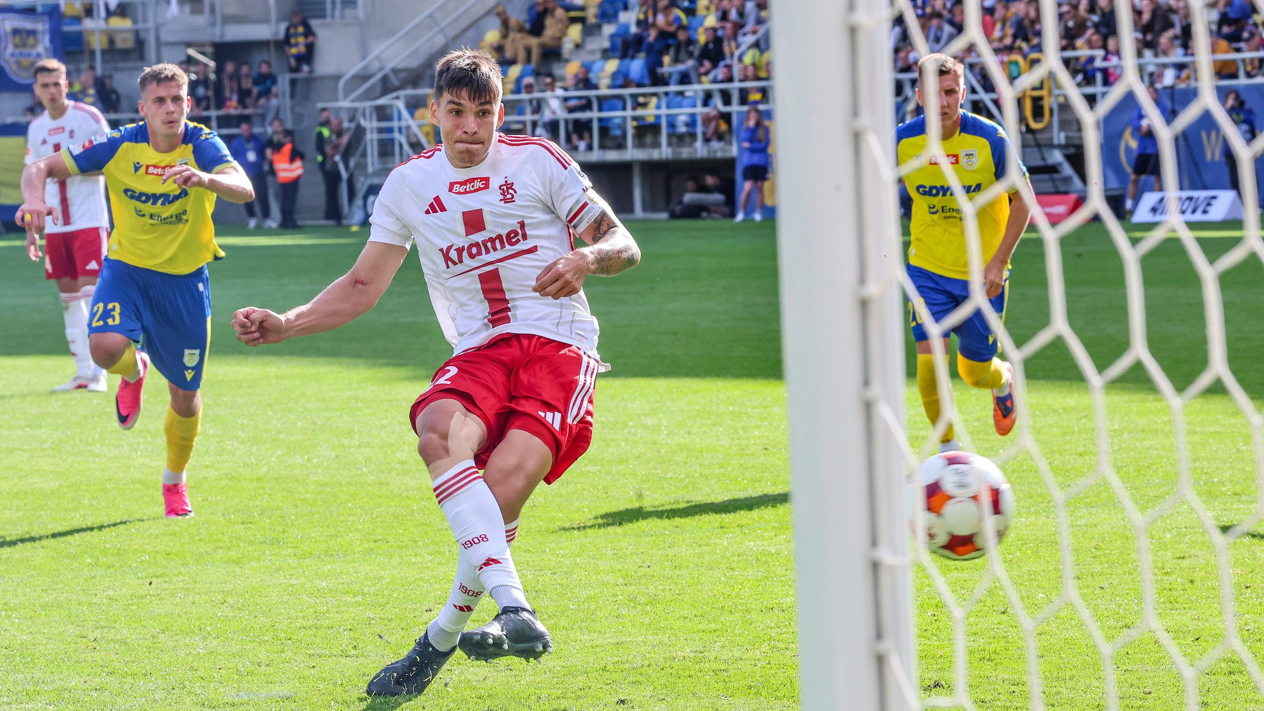 Skrót meczu Arka – ŁKS 1:1